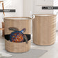 Turtle Rope Line Laundry Basket For Room Home Organizer