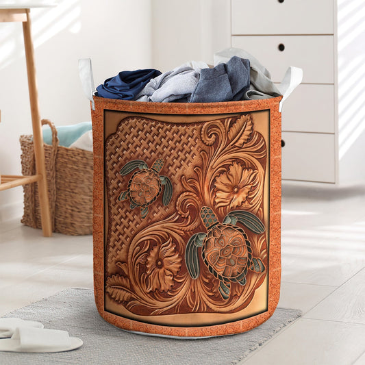 Fantastic Turtles Laundry Basket For Bathroom Bedroom Storage