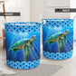 Turtle Sea Blue Waves Laundry Basket For Bathroom Bedroom Storage