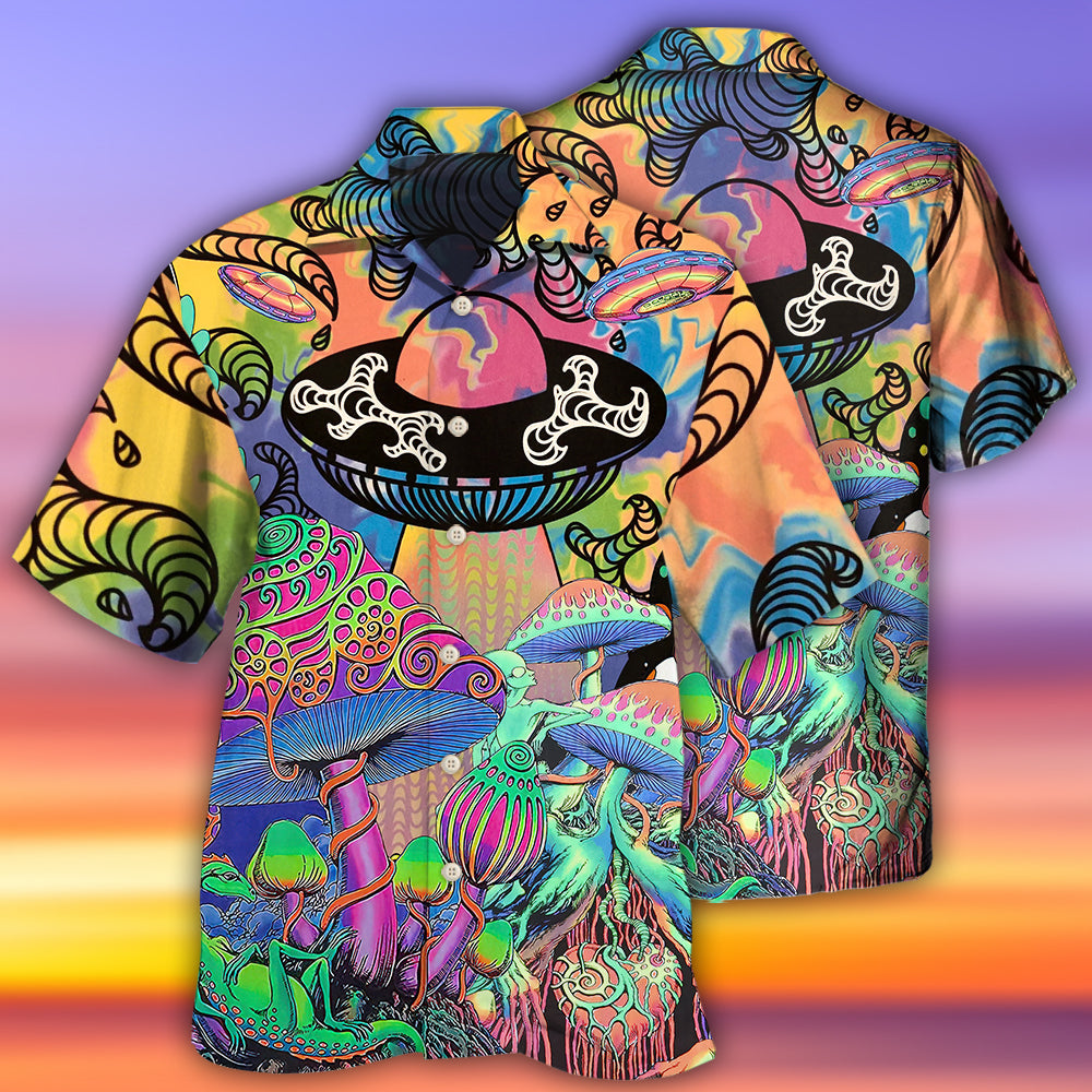 Galaxy Ufo Space Adventure Hawaiian Shirt For Beach Days, Summer Outings, And Thoughtful Gift Giving