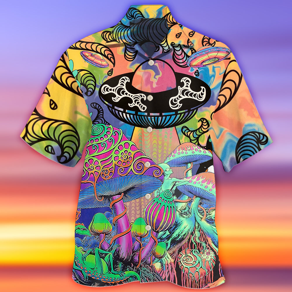 Galaxy Ufo Space Adventure Hawaiian Shirt For Beach Days, Summer Outings, And Thoughtful Gift Giving