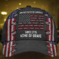 American Home Of The Brave Classic Cap For Beach Travel Outdoor Events And Relaxed Casual Wear