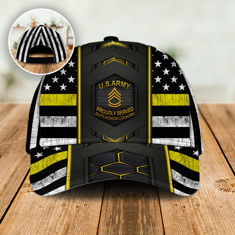 American Military Veteran Duty Honor Classic Cap For Outdoor Adventures Festivals And Casual Wear