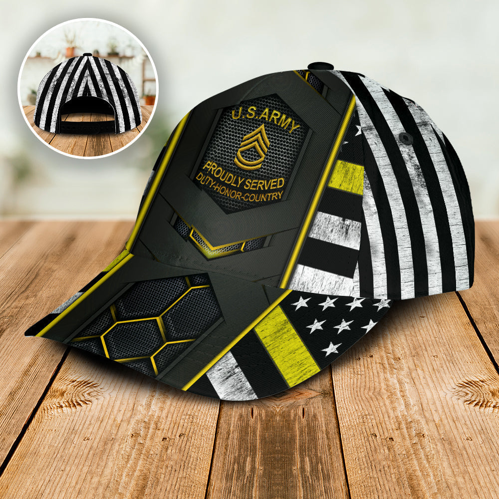 American Military Veteran Duty Honor Classic Cap For Outdoor Adventures Festivals And Casual Wear