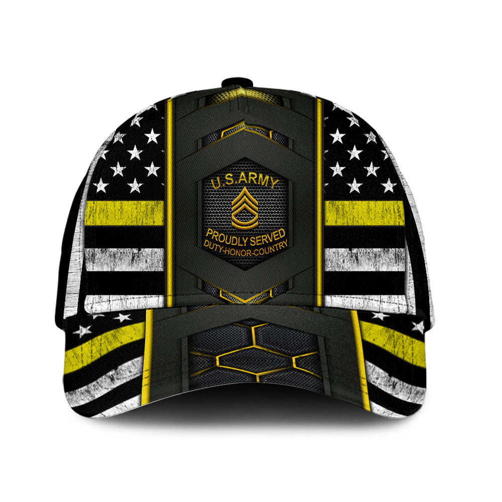 American Military Veteran Duty Honor Classic Cap For Outdoor Adventures Festivals And Casual Wear