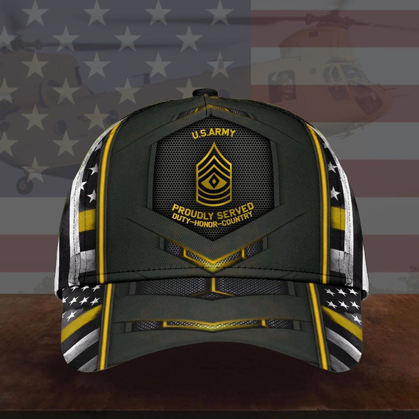 Army Duty Honor Pride Classic Cap For Casual Events Beach Trips And Thoughtful Gifting