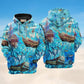 Underwater Shipwreck Hoodie For Casual Outfits Outdoor Trips And Comfortable Layering