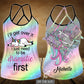 Unicorn Loves Color Loves Peaceful Hollow Tank Top For Yoga Workouts And Casual Wear