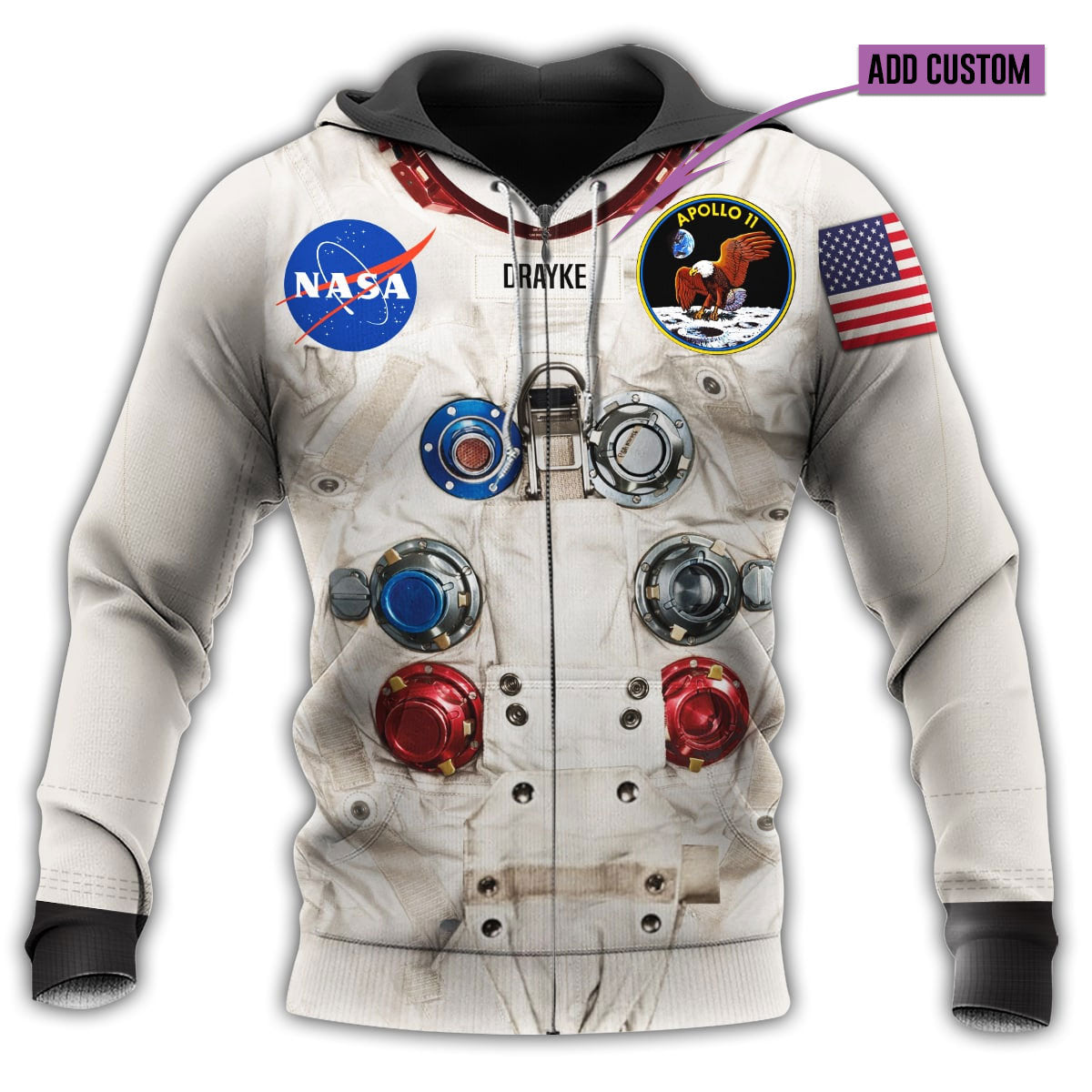 Astronaut Galaxy Space Personalized Hoodie For Mythical Adventures Weekend Outings And Thoughtful Gifting