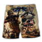 Veteran Army Freedom Pride Beach Shorts Print Detail For Thoughtful Gift Giving