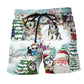 Husky Christmas Cute Beach Shorts For Festive Vacation And Holiday Travel