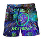Darts I'm Bold And I Throw It Quote Beach Shorts Design Detail For Resort And Beach Day Style