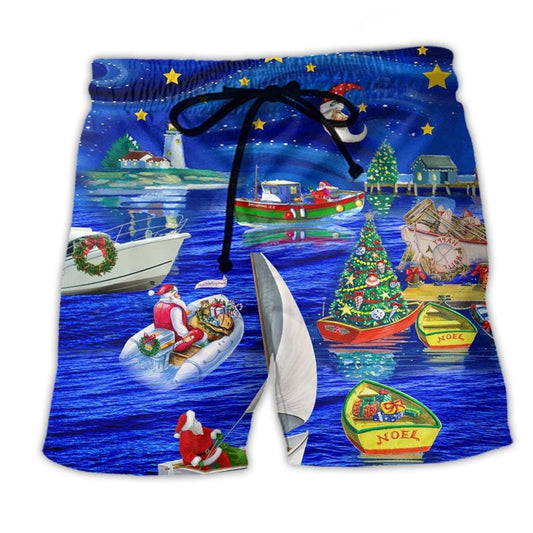 Christmas Coming Joy Beach Shorts For Poolside Relaxation And Summer Adventures