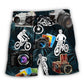 Camera Cycling Lover Beach Shorts Design Detail For Camping Trips And Summer Style