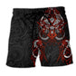 Viking Victory Warrior Beach Shorts Print Detail For Coastal Adventures And Resort Trips