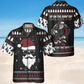 Rooftop Santa Hawaiian Shirt For Coastal Travel, Casual Events, And Comfortable Summer Wear