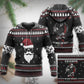 Holiday Rooftop Jingle Hoodie For Festive Streetwear Winter Outings And Christmas Celebrations