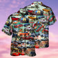 Tropical Car Summer Island Hawaiian Shirt For Summer Events And Casual Outdoor Wear