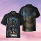 Wolf Norse Warrior Mythic Hawaiian Shirt For Poolside Relaxation And Sunny Getaways