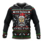 Valhalla Christmas Skull Glory Hoodie For Festive Days Casual Adventures And Thoughtful Seasonal Gifting