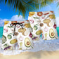 Vegan Pride Proud To Be Vegan Statement Beach Shorts Pattern View For Coastal Holidays And Casual Activities