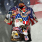 Gothic Dark Skull Hawaiian Shirt Tropical Styling View For Island Holidays