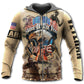 Veteran Honor Freedom Tribute Hoodie For Military Families Casual Wear And Respectful Tribute Gifting