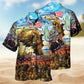Veteran Colors Hawaiian Shirt For Tropical Holidays, Outdoor Gatherings, And Everyday Comfort
