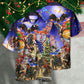 Festive Veteran Christmas Twinkle Hawaiian Shirt Design View For Casual Summer Styling