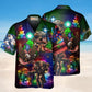 Veteran Christmas Hawaiian Shirt For Winter Celebrations, Beach Travel, And Relaxed Holiday Wear
