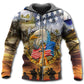 Veteran Eagle Patriotic Hoodie For Service Appreciation Daily Wear And Thoughtful Gifts