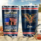 Veteran Grumpy Bold Personalized 20 Oz Tumbler For Coffee Travel And Daily Drinks