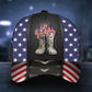 Veteran Happy Independence Day Classic Cap For Outdoor Adventures Festivals And Casual Wear