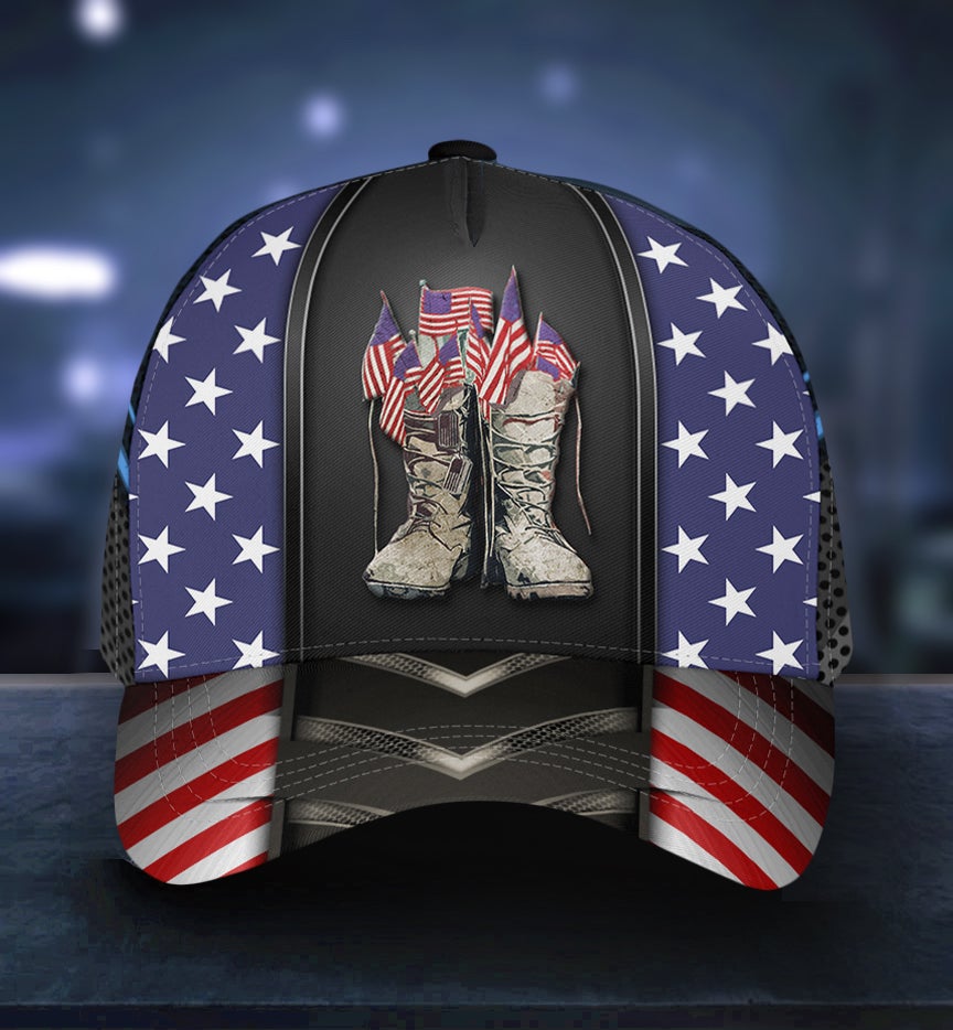 Veteran Happy Independence Day Classic Cap For Outdoor Adventures Festivals And Casual Wear