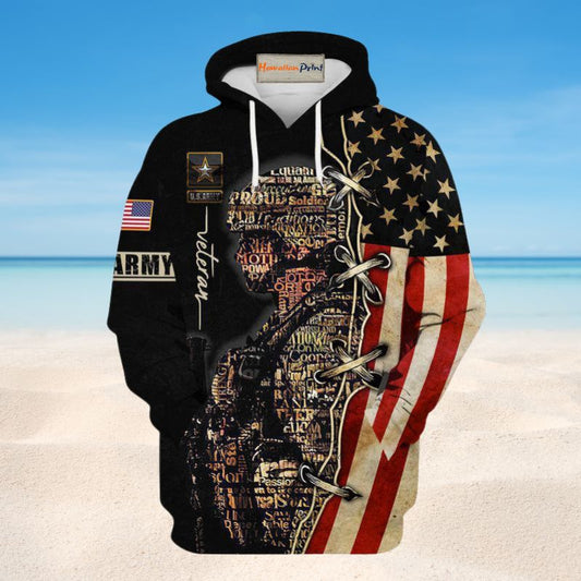 Veteran Remembrance America Hoodie For Veterans Travel Activities And Respectful Casual Style
