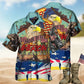 American Veteran Proud Hawaiian Shirt For Beach Days, Summer Outings, And Thoughtful Gift Giving