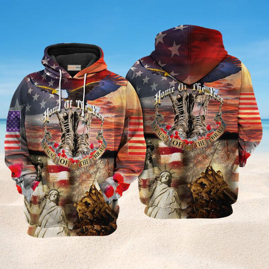 Veteran Proud Tribute Hoodie For Military Heritage Events Everyday Wear And Gifting