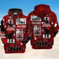 Red Veteran Friday Tribute Hoodie For Remembrance Activities Casual Layering And Travel