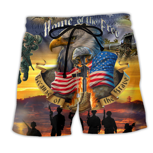 Veteran Remember The Days Veteran Classic Beach Shorts For Patriotic Summer Events