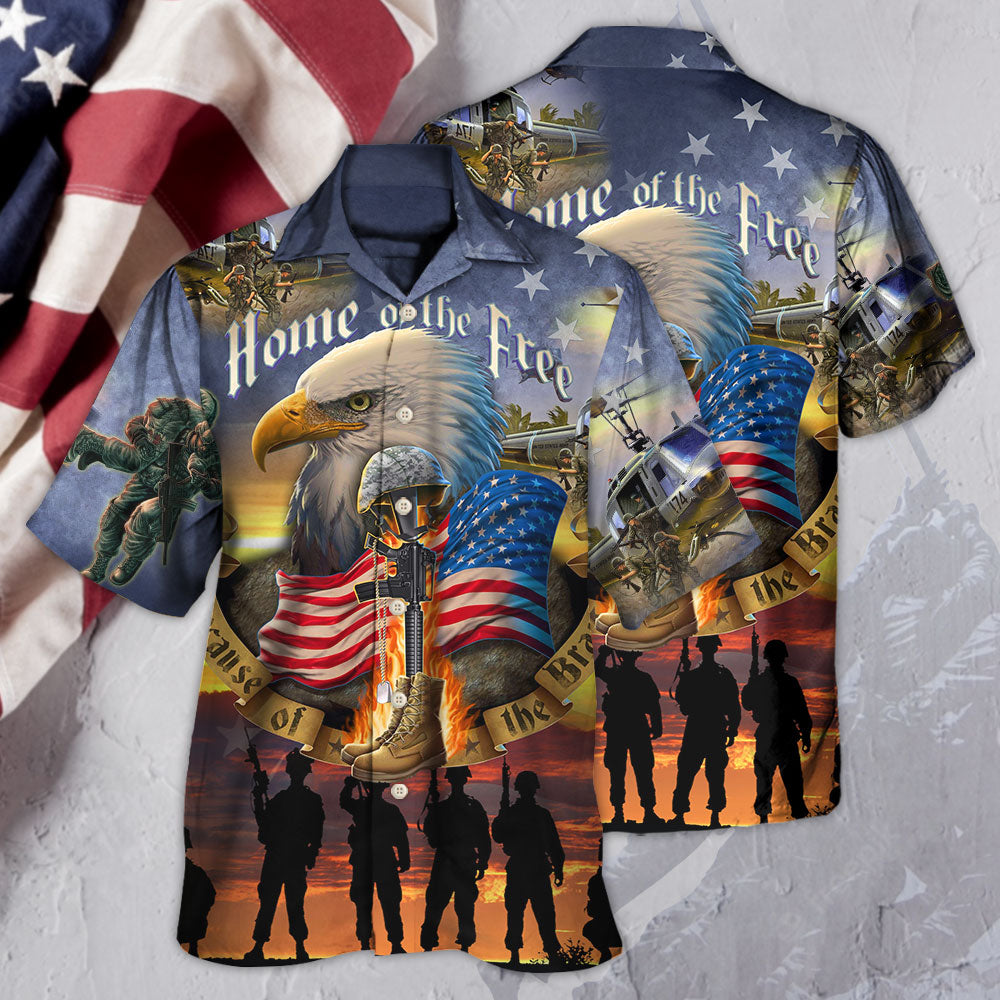 Eagle Veteran Remember Days Hawaiian Shirt For Beach Parties And Weekend Getaways