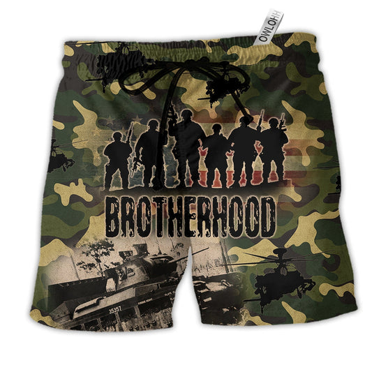Veteran Thanks For Your Brave Veteran America Beach Shorts For Outdoor Gatherings And Comfort