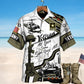Veteran Army Hawaiian Shirt For Summer Celebrations, Resort Days, And Relaxed Everyday Wear