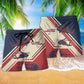 Military Veteran Honor Service Beach Shorts Pattern Detail For Outdoor Activities And Warm Weather Wardrobe
