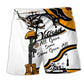 Yellow Veteran Military Veteran Beach Shorts For Holiday Cruises And Versatile Outdoor Wear