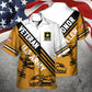 Veteran US Army Honor Fallen Hawaiian Shirt Artwork Detail For Resort Trips And Outdoor Activities