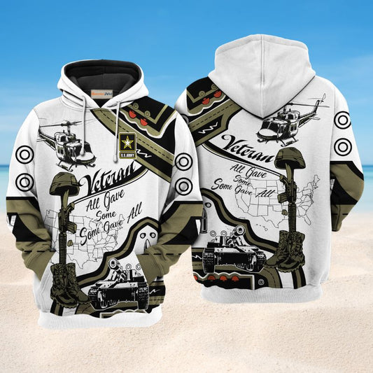 Veteran Military Service Sacrifice Hoodie For Military Families Casual Wear And Respectful Tribute Gifting