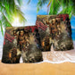 Veteran War Peace Beach Shorts Pattern Detail For Beachside Relaxation And Distinctive Seasonal Style
