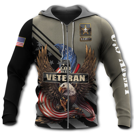 Veteran Army Remembrance Tribute Hoodie For Service Inspired Streetwear Holidays And Everyday Comfort