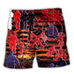 Veteran Independence Day Democracy Tribute Beach Shorts For Sunny Holidays And Comfortable Daily Styling