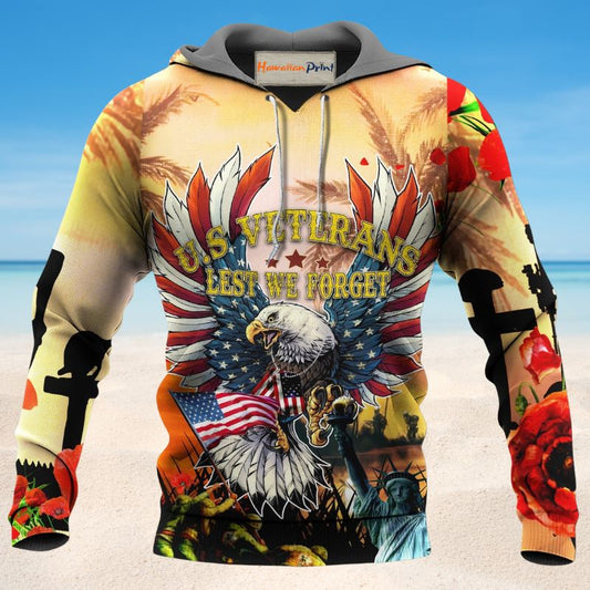 Veterans Lest Forget Tribute Hoodie For Relaxed Daily Wear Weekend Outings And Thoughtful Gifting